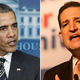President Barack Obama (Brendan Smialowski/Getty Images); Sen. Ted Cruz (R-Texas) (Gage Skidmore/Wikemedia Commons)